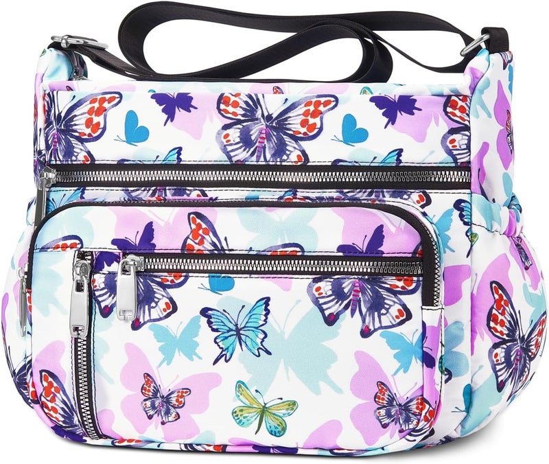 NPBAG Crossbody Bag for Women, Shoulder Purse Handbag Messenger Bag, Trendy Pocketbooks, Waterproof and Multi-Pockets - Image 1